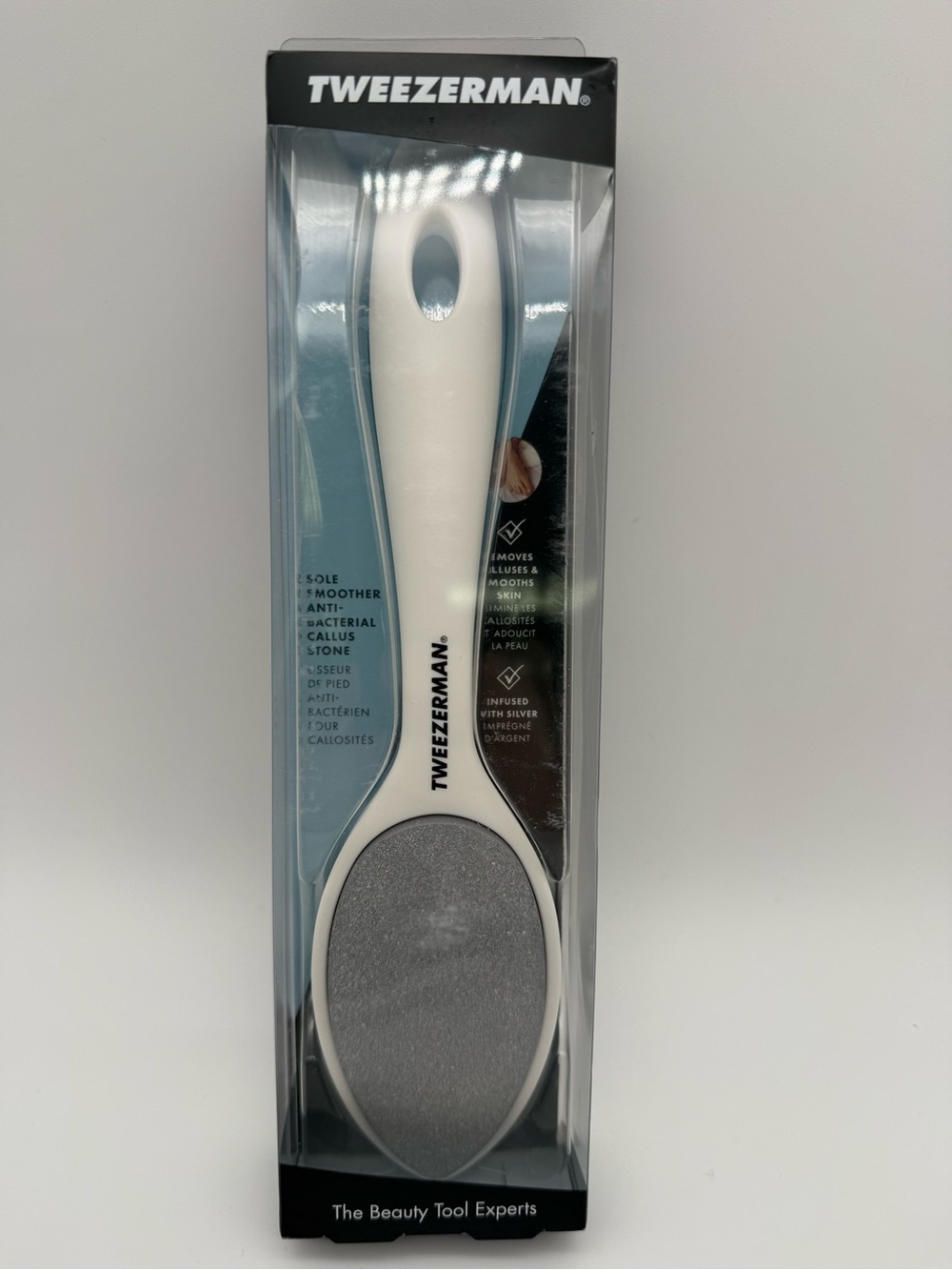 Tweezerman White Foot Callus Remover - White